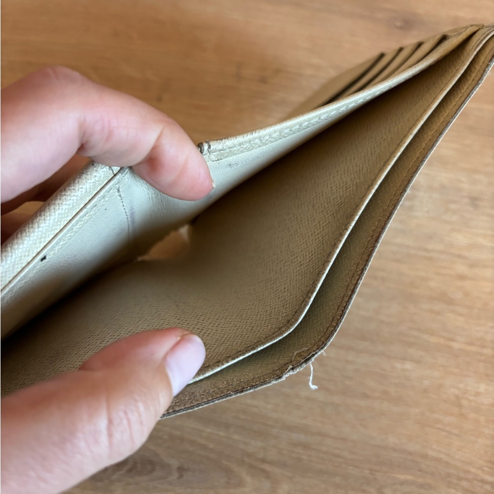 Authentic Louis Vuitton bifold  wallet Azur ebene - Picture 6 of 8